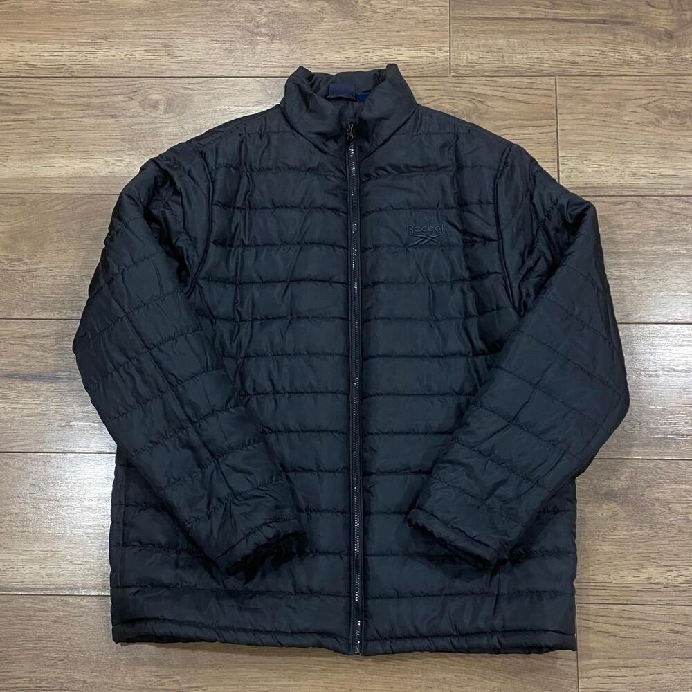 Reebok Men's Puffer Jacket Size 2XL Lightweight New Hoodless